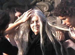 Sue Ellen and cast of Tarantella performing in Prague